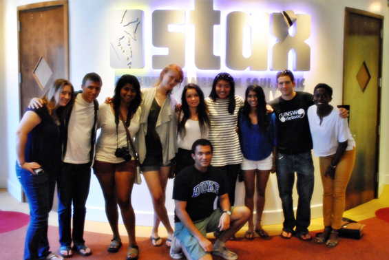 Robertson Scholars at the Stax Musuem of American Soul Music.
